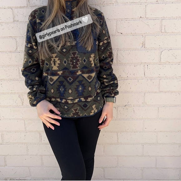 Weatherproof Sweater Fleece Pullover Sweatshirt Snap T NEW - Picture 9 of 10